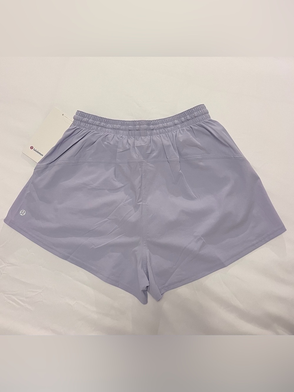 Lululemon Lavender Court Rival High-Rise Short 3"